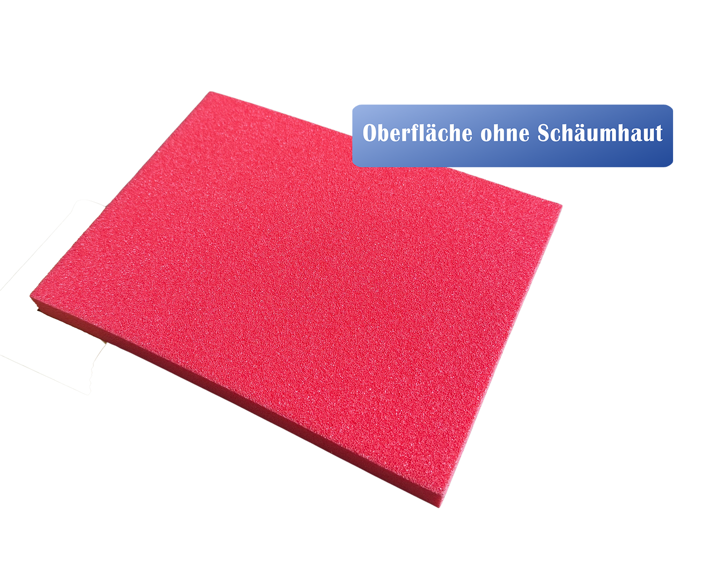 PEQ35 rote Schaumstoffplatte für Verpackungen und technische Anwendungen