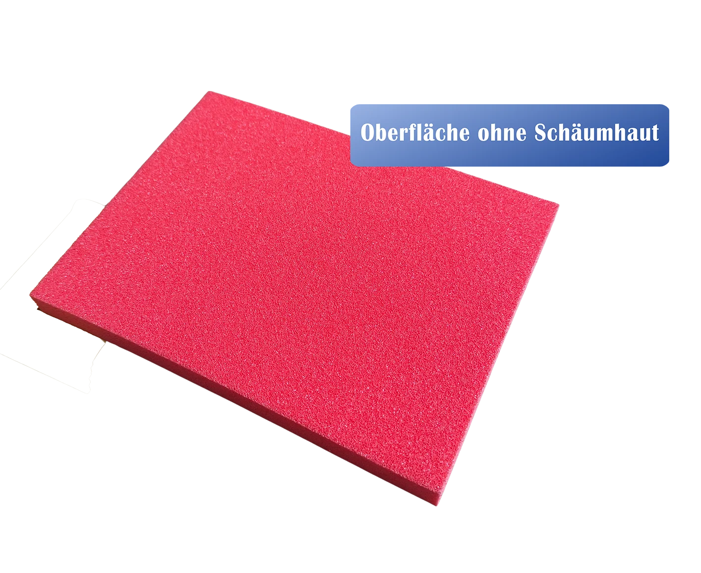 PEQ35 rote Schaumstoffplatte für Verpackungen und technische Anwendungen