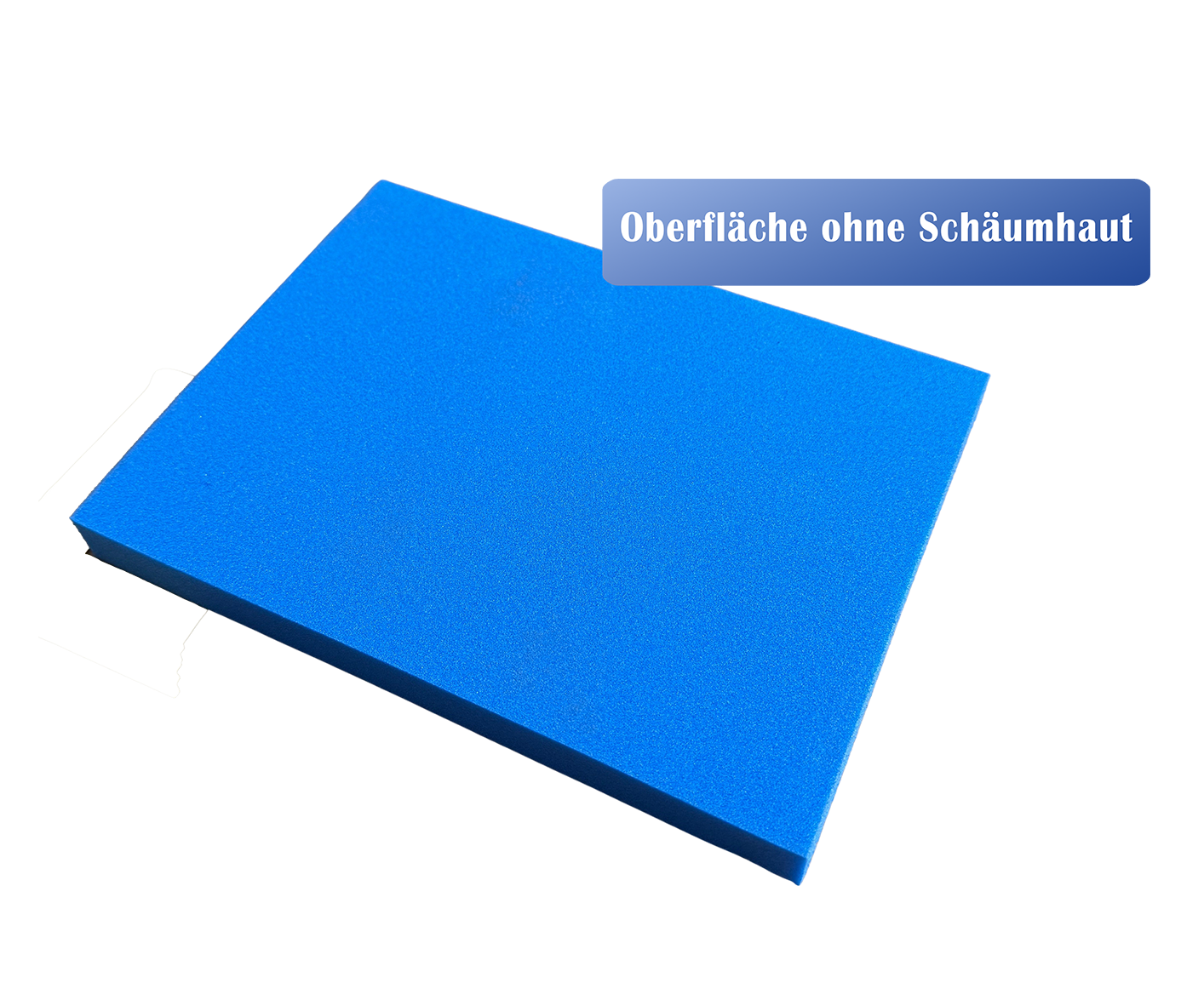 Blaue Schaumstoffplatte LD33 für Verpackungen und technische Anwendung