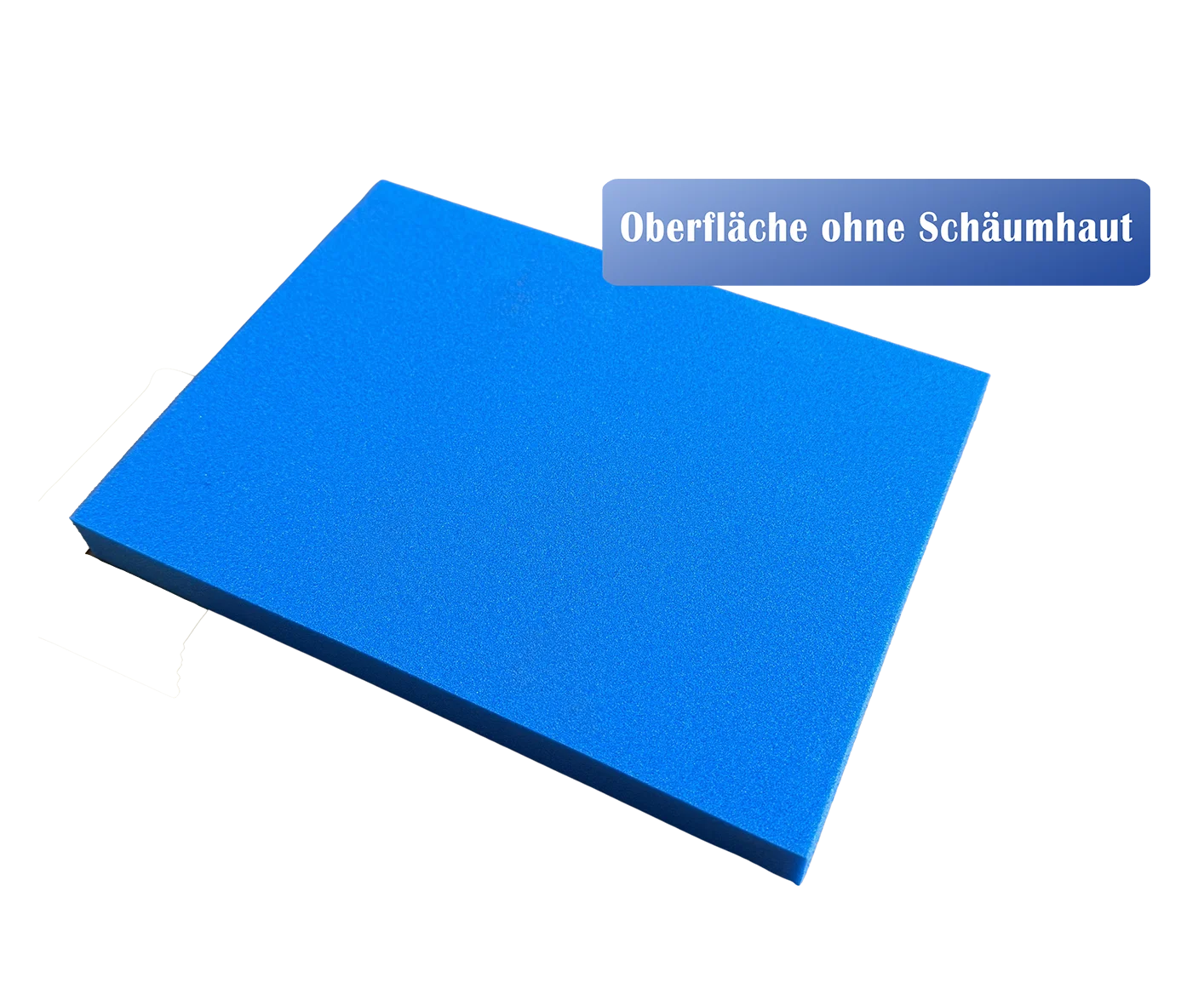 Blaue Schaumstoffplatte LD33 für Verpackungen und technische Anwendung