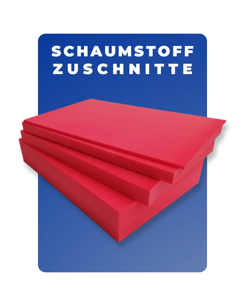Zuschnitte aus Schaumstoff individuell anpassbar
