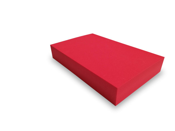schaumstoffzuschnitt_rot_100 PE Schaumstoffzuschnitt