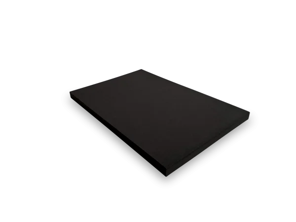 PE Schaumstoffzuschnitt 590 x 390 x 30 mm in schwarz
