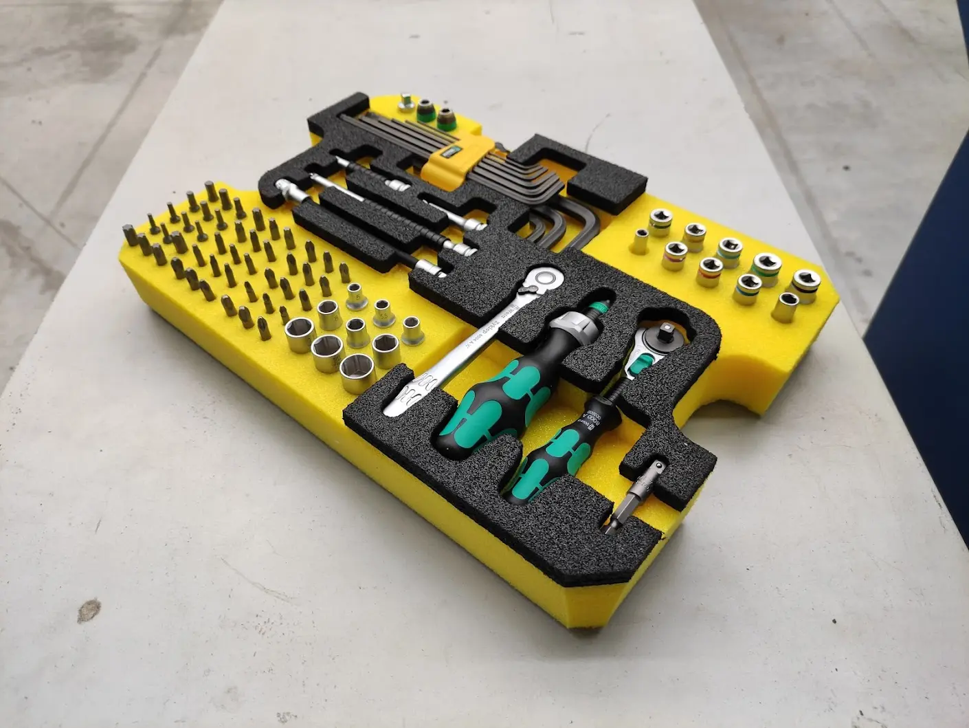 Werkzeugeinlage gefräst_