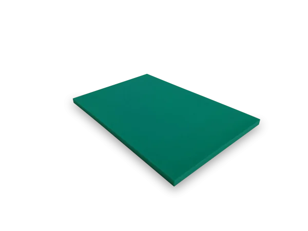 PE Schaumstoffzuschnitt 590 x 390 x 20 mm in grün
